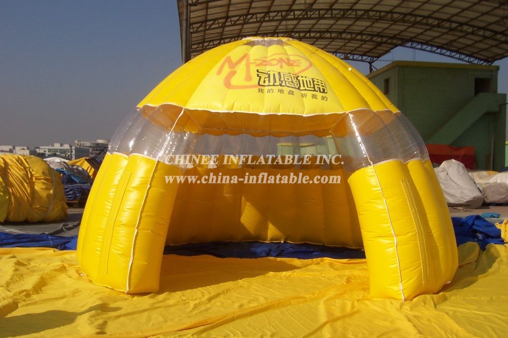 Tent1-426 Yellow Inflatable Tent