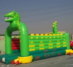 T2-2475 Trampolín inflable de dinosaurio