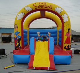T2-1429 Trampolín inflable Simpson