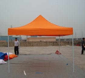 F1-34 Tienda comercial de dosel naranja plegable