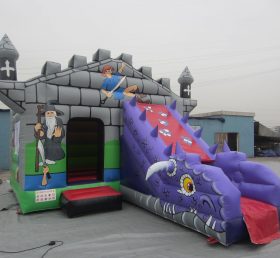 T2-2757 Castillo inflable trampolín