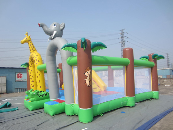 T6-374 Jungle Theme Giant Inflatables Funcity