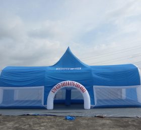Tent1-105 Tienda inflable gigante azul