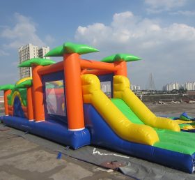 T7-207 Pista de barrera inflable gigante