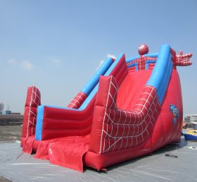 T8-1416 Spider-Man superhéroe tobogán inflable