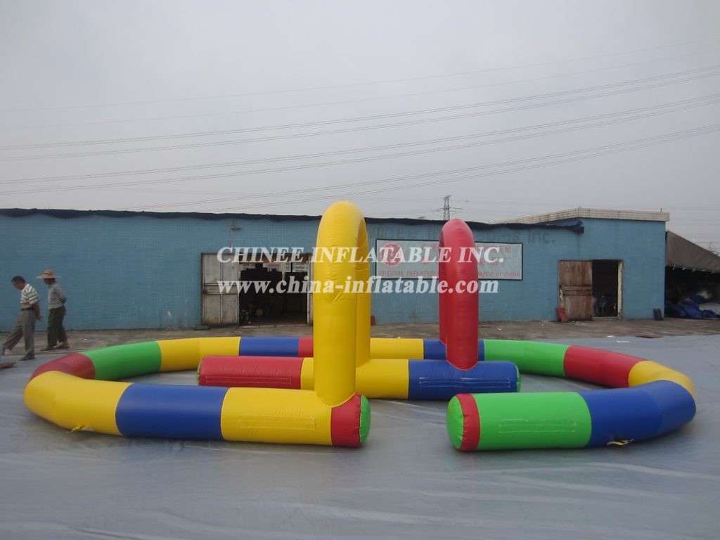 T11-1075 Inflatable Race Track Sport Game