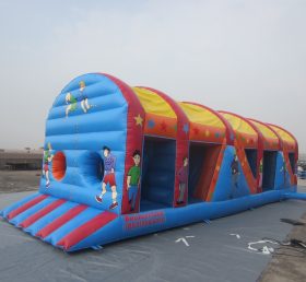 T7-354 Pista de barrera inflable gigante