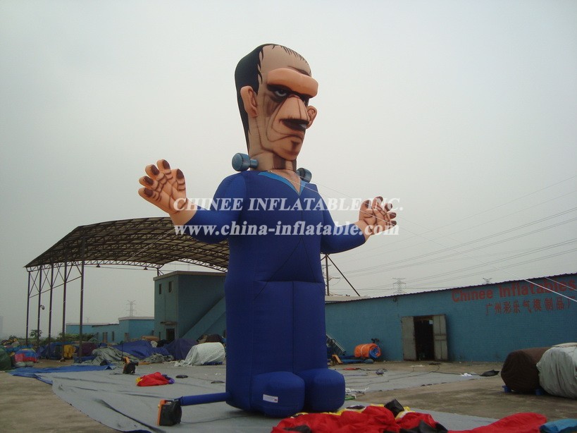 Cartoon1-376 Ugly Man Inflatable Cartoons
