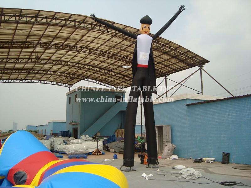 D2-129 High Inflatable Air Dancer Tube Man For Outdoor Activity