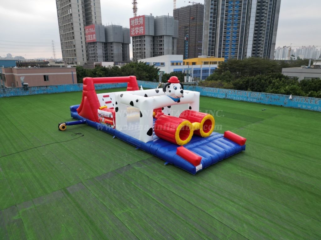 T7-203 Paw Patrol Inflatable Obstacles Courses