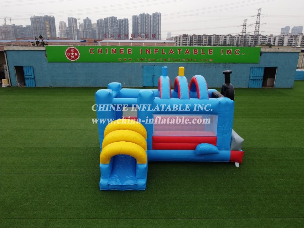 T2-2865 Inflatable Thomas Train Jumping Bouncy Castle Air Bounce House Bouner Thomas The Train