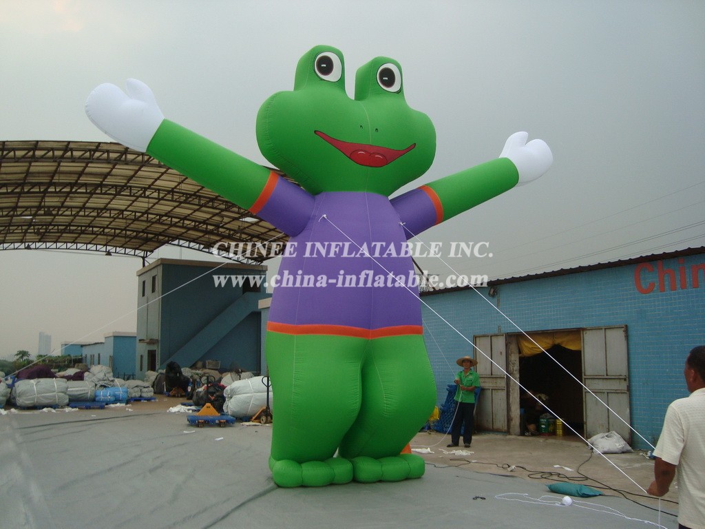 Cartoon1-742 Frog Inflatable Cartoons