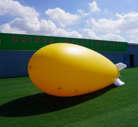 B3-41 Globo de dirigible inflable amarillo