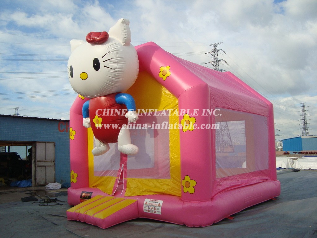 T2-2549 Hello Kitty Inflatable Bouncers