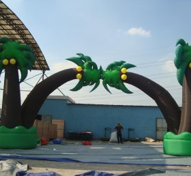 Arch1-134 Arco inflable del tema de la jungla