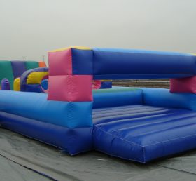 T7-433 Curso de barrera inflable al aire libre