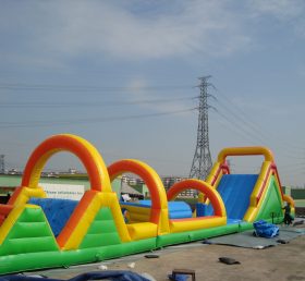 T7-539 Pista de barrera inflable gigante