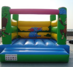 T2-2852 Monkey inflable trampolín