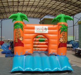 T2-2790 Trampolín inflable con tema de jungla