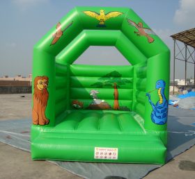 T2-2687 Trampolín inflable con tema de jungla