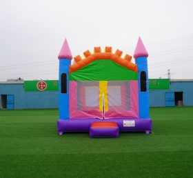 T5-237 Casa de rebote de castillo inflable para niños