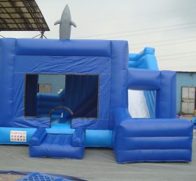 T2-110 Delfín inflable trampolín