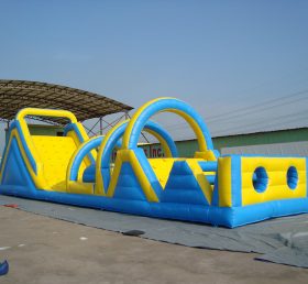 T7-428 Pista de barrera inflable gigante