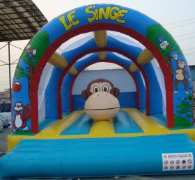 T2-2810 Monkey inflable trampolín