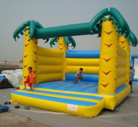 T2-2666 Trampolín inflable con tema de jungla