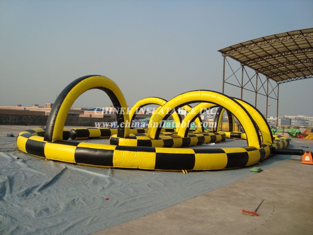 T11-1113 Inflatable Race Track Sport Game