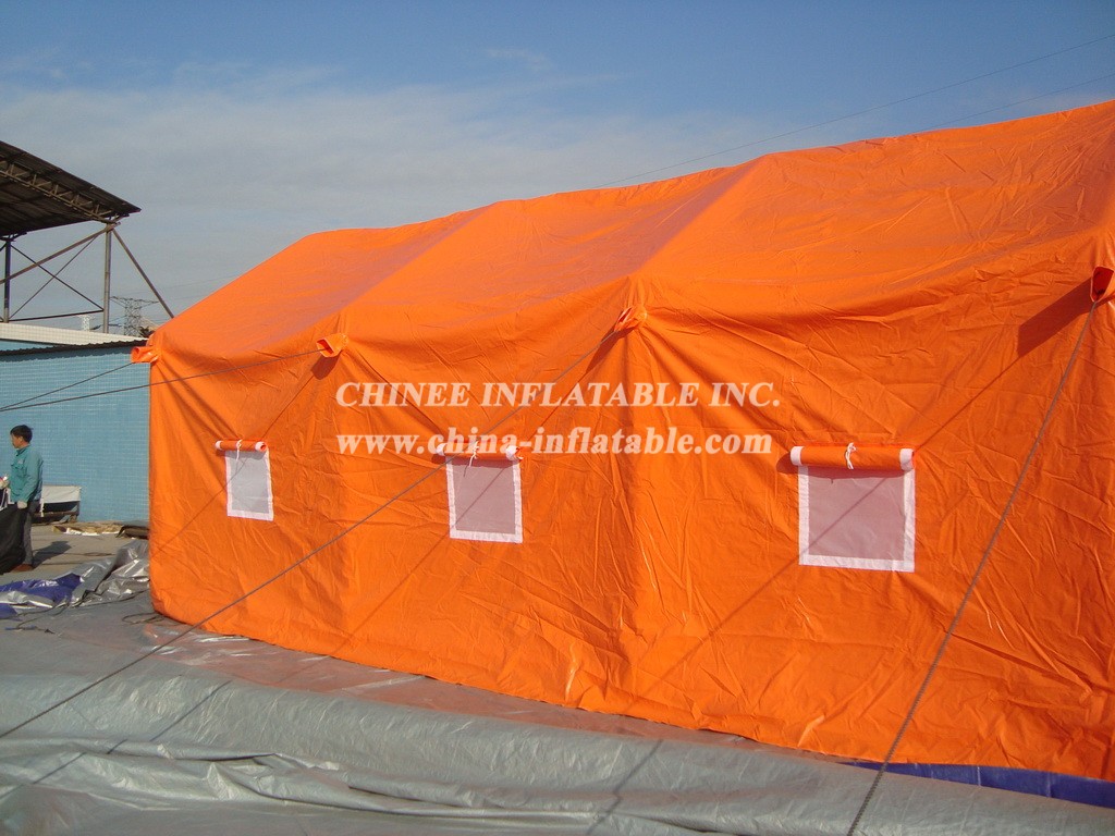 Tent1-451 Orange Inflatable Tent