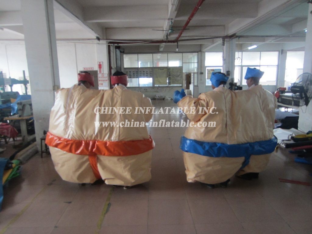 T11-1130 Good Quality Sumo Suits (4 People)