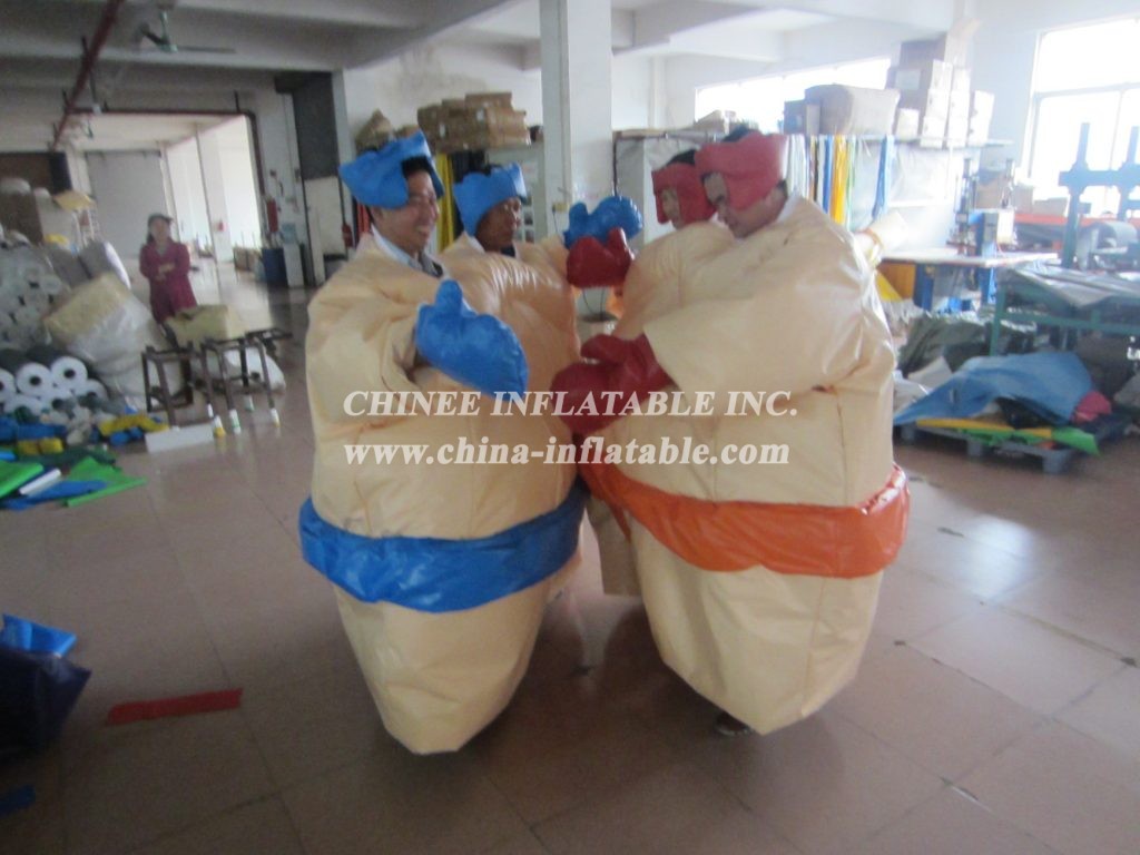 T11-1130 Good Quality Sumo Suits (4 People)