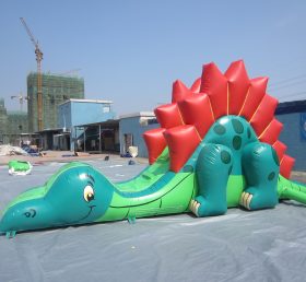 T8-265 Deslizador inflable de dinosaurio infantil