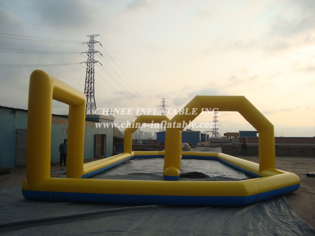 T11-1004 Inflatable Race Track Sport Game