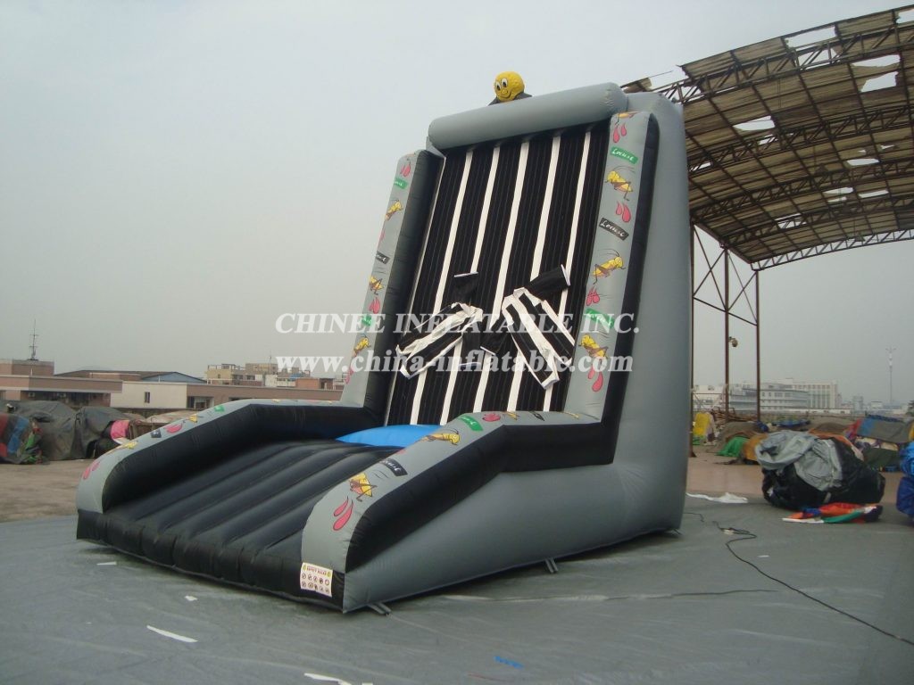 T11-677 High Quality Funny Inflatable Games Inflatable Velcoros Wall