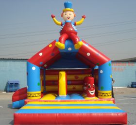 T2-3182 Trampolín inflable payaso