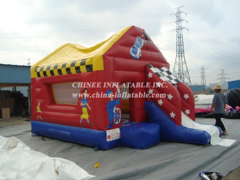 T2-1741 Cars Jumper Castle