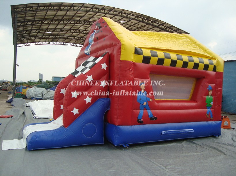 T2-1741 Cars Jumper Castle