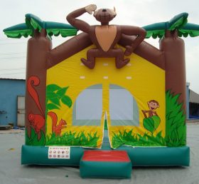 T2-1870 Trampolín inflable con tema de jungla