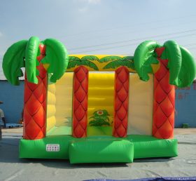 T2-1919 Trampolín inflable con tema de jungla