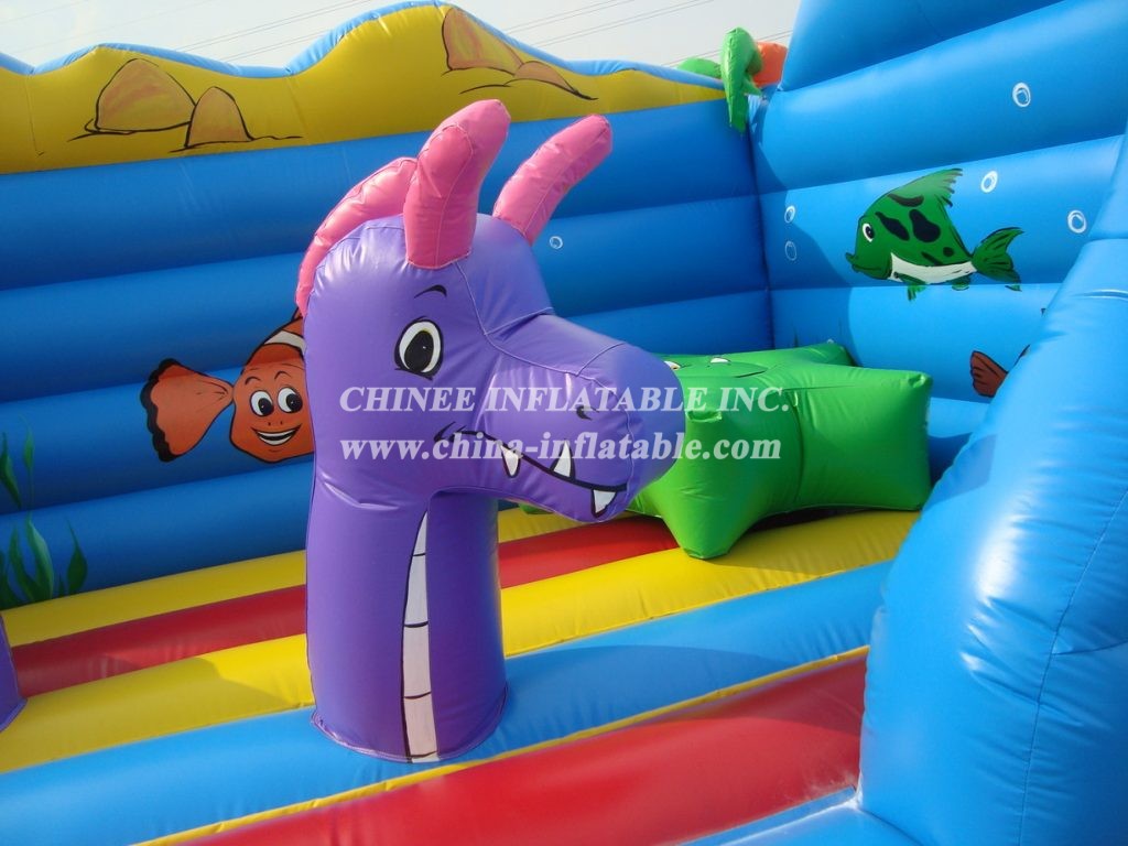 T2-2156 Undersea World Inflatable Bouncers