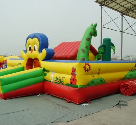 T2-2933 Trampolín inflable Jirafa