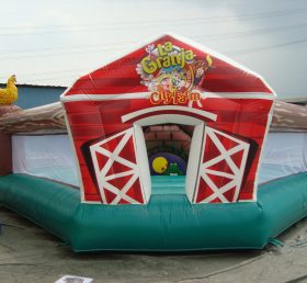 T2-2518 Trampolín inflable de granja