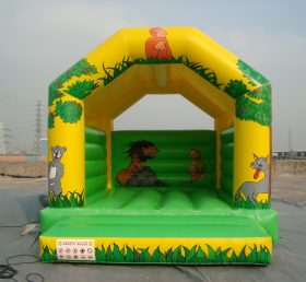 T2-2690 Trampolín inflable con tema de jungla