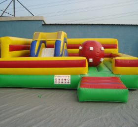 T2-3051 Trampolín inflable al aire libre