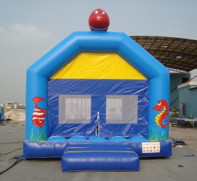 T2-2706 Trampolín inflable del mundo submarino