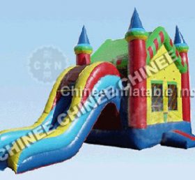 T5-171 Casa inflable de rebote del castillo con tobogán