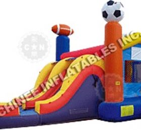 T5-233 Casa de rebote inflable del castillo de Foorball