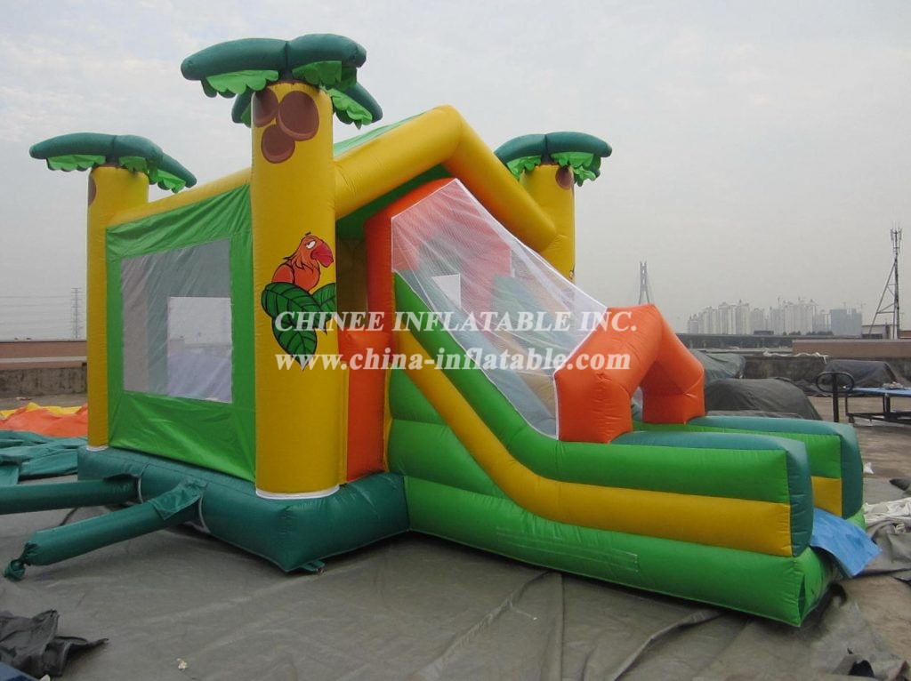 T2-849 Jungle Theme Inflatable Bouncer